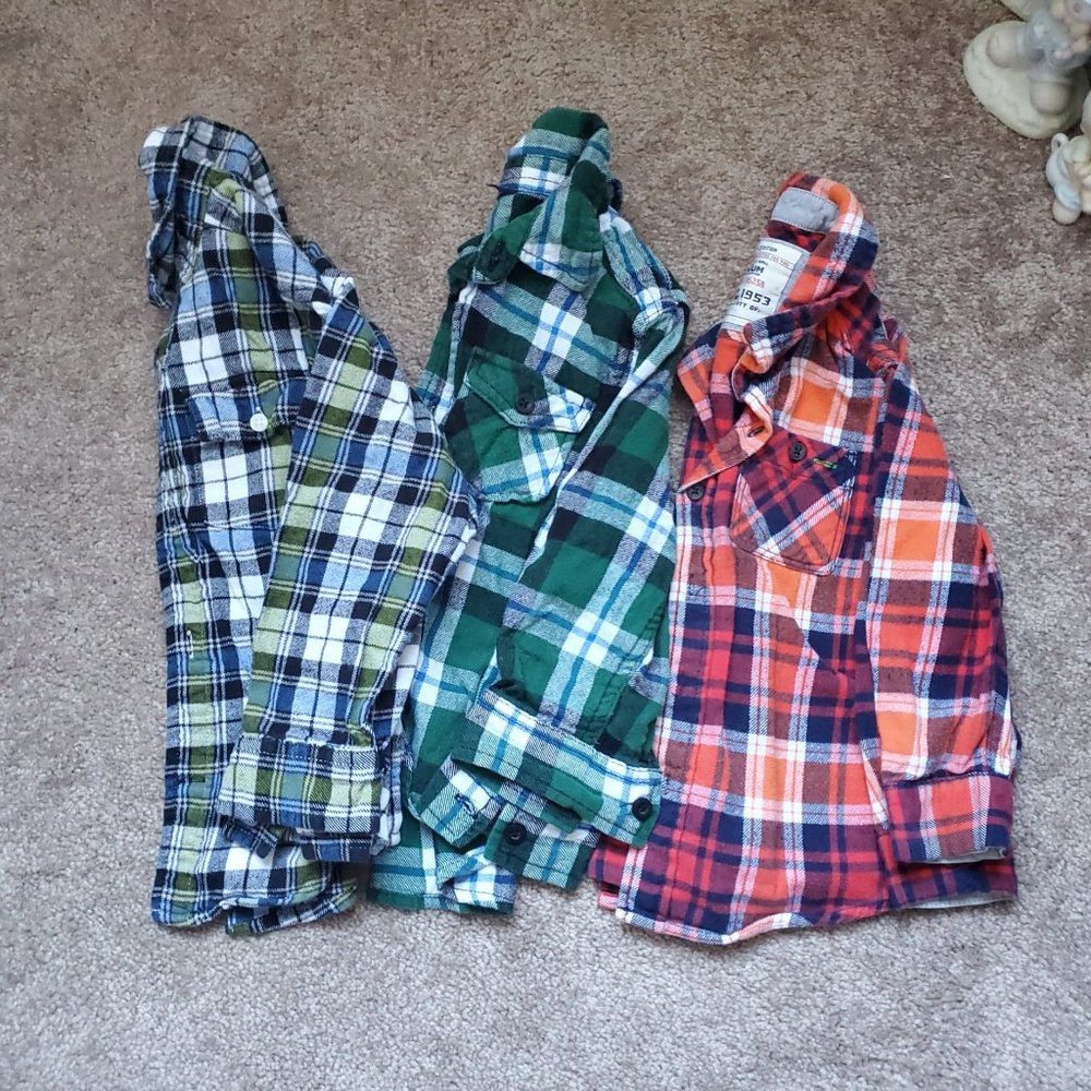 Boys Warm Shirt Lot, 3T